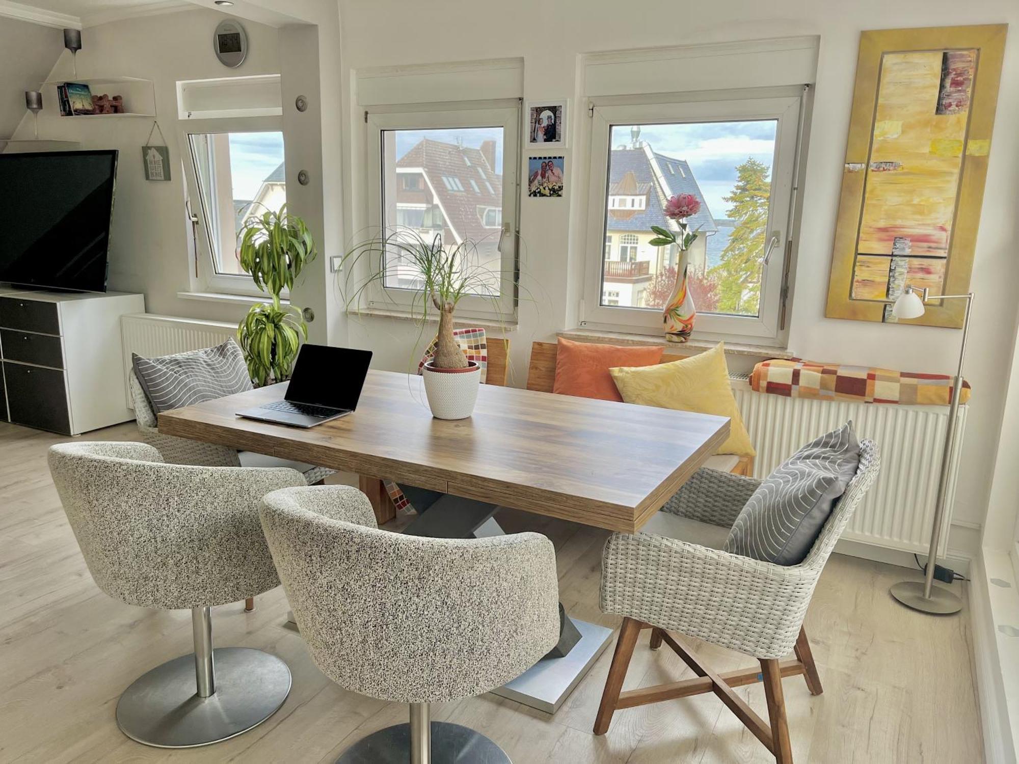 3Sz Penthaus Luna Am Sandstrand Mit Meerblick & Balkon Lübeck Buitenkant foto